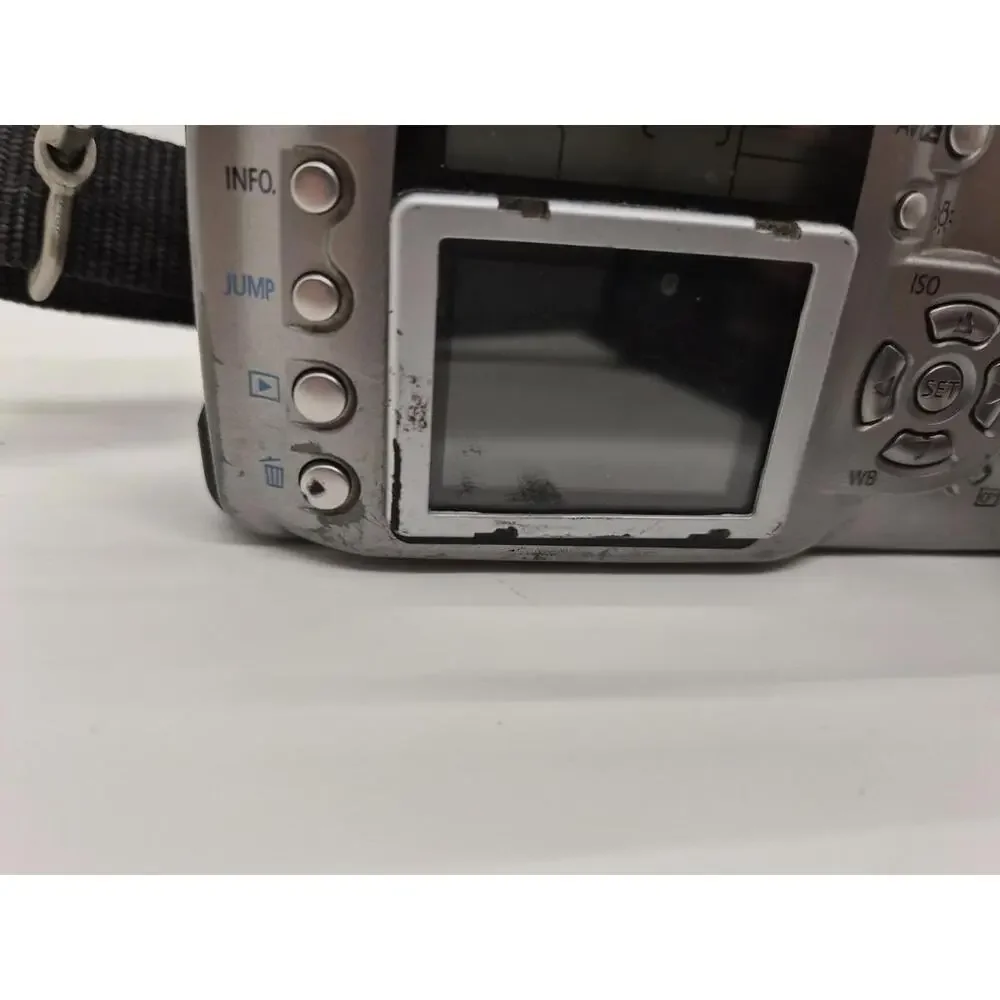 CANON EOS REBEL SILVER DIGITAL SLR CAMERA BODY NOT TESTED ONLY BODY